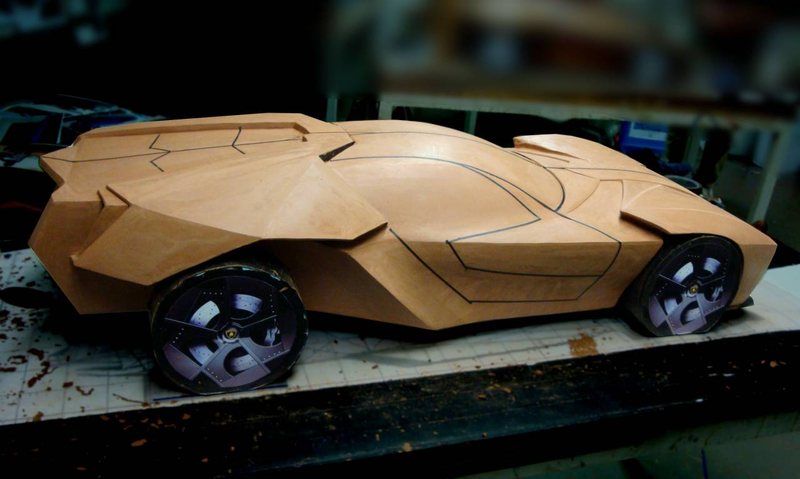 Illustration for article titled Lamborghini Ankonian: Concept Photos